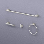 Gatco 4733 Bleu Tissue Holder, Satin Nickel - Image 2