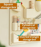 Cute Small Item Wall Storage, Desktop Multi-Grid Storage Board, Creative Wall Decoration, Space-Saving Solution, Suitable for Bedroom, Living Room, Entrance - Image 4