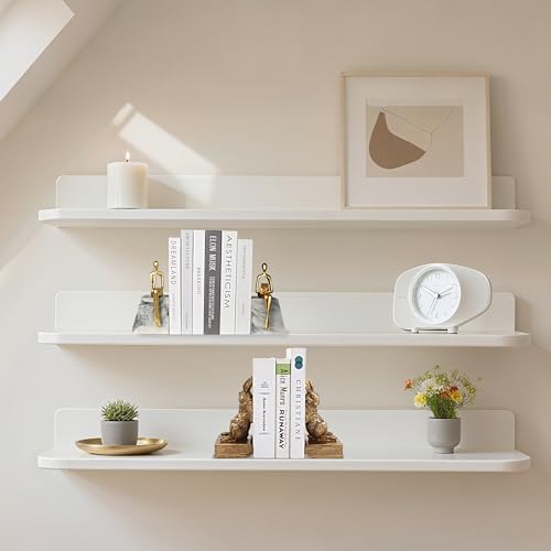 Book Ends for Shelves to Hold Books,Heavy Duty Thinker Abstract Statue - Image 4