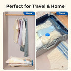 ETENWOLF 24 Combo Vacuum Storage Bags for Travel with Wireless Pump - Image 3