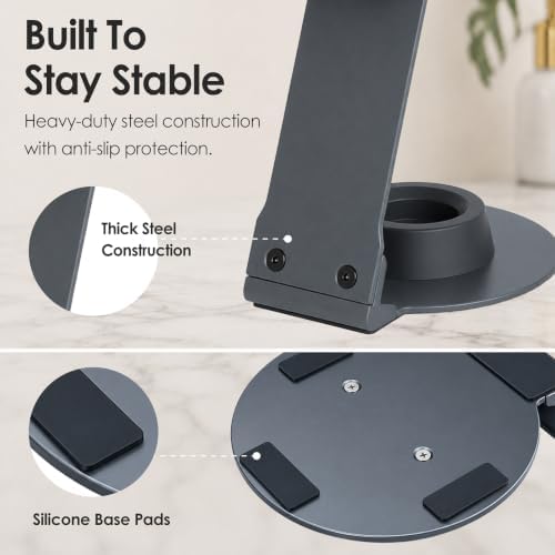 CATOOMUU Grey Hair Dryer Stand Holder for Dyson Supersonic Nural HD16 HD15 - Image 7