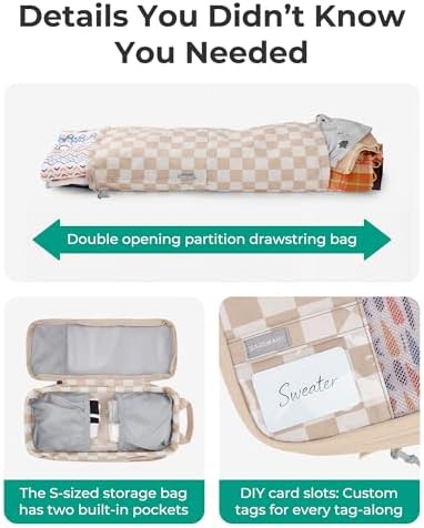 BAGSMART Compression Packing Cubes for Travel Essentials - Image 6