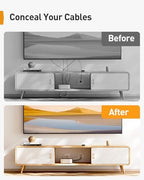 Perlegear in-Wall Cable Management Kit, TV Cord Hider for Wall Mounted TV and Speakers, Power and Low Voltage Wire Management. Includes Drill Template, Dust Bag and Drill Attachment for Easy Install - Image 6