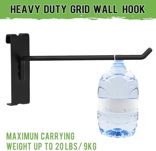 60 Pcs Gridwall Hooks, 8 Inch Grid Wall Hook Display for Gridwall Panels - Image 4