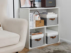 StorageWorks Fabric Storage Bins with Lids, Closet Storage Bins - Image 6