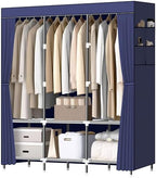 LOKEME Wardrobe Closet,Steel Pipe Diameter 19mm,Portable Closet for Bedroom by LOKEME-USDirect