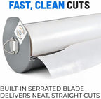 Hand-Held Paper Roll Dispenser with 18" x 100' White Freezer Paper - Image 4
