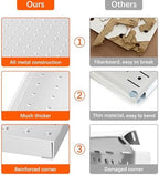 TORACK Metal Pegboard with Peg Board Hooks, Tools Storage Pegboard - Image 5