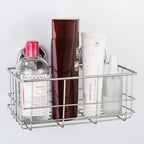 Strong Suction Cups Deep Shower Caddy Bath Shelf Rust-Free Stainless Steel Basket Shampoo Conditioner Holder for Bathroom Kitchen Tidy Organizer - Image 5