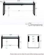 Nxconsu Cabinet Shelf Riser, Adjustable Cabinet Organizer, 8.6" Deep Black - Image 3