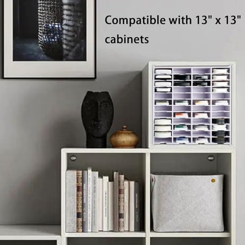 Krafetto 48 Grids Ink Pad Storage, Wall-mountable Stamp Pad Organizer - Image 6