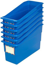 Really Good Stuff Durable Book & Binder Holders - 6 Pack – Blue by ReallyGoodStuff