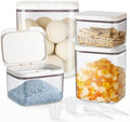 LivLab Mker 4 Pack Laundry Powder Detergent Container with Lid by LivLabMker