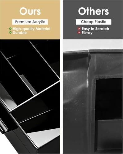 ProCase Cologne Organizer for Men with Drawer, Bathroom Organizer -2 Layer - Image 5