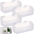 Vercraft 4 Pcs Clear Grid Wall Baskets 10 x 4 Inch by Vercraft