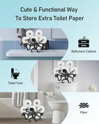Octopus Toilet Paper Holder Stand, Decorative Toilet Paper Storage - Image 5