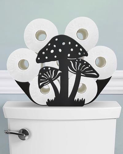 Mushroom Toilet Paper Holder Stand, Decorative Toilet Paper Storage by Wigag
