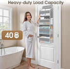 2 Pcs Over The Door Organizer Large Capacity Hanging Storage Room Organizer - Image 5