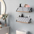 Posprica Small Baskets for Organizing(7 Set) Woven Storage for Shelves, Bathroom, Decorative Closet Organizer, Dresser Bins, Shelf - Image 5