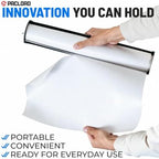 Hand-Held Paper Roll Dispenser with 18" x 100' White Freezer Paper - Image 3