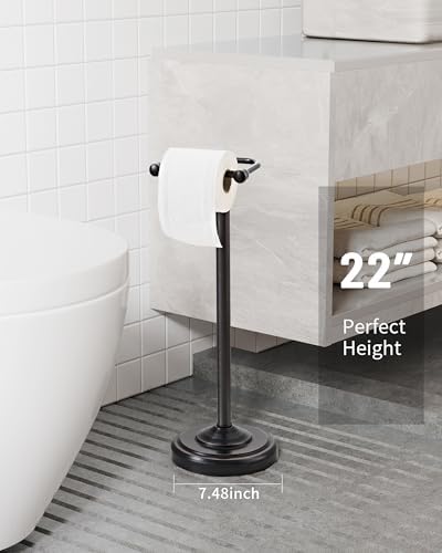 Toilet Paper Holder Stand Oil Rubbed Bronze Stainless Steel - Image 4