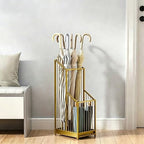 Elegant Metal Umbrella Storage Stand Rack Waterproof Entryway with Decorative, Durable Home & Hotel Entryway, Modern Home Decor, Office Entrance Stylish (Yellow) - Image 3
