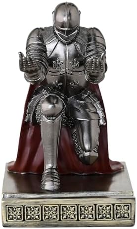 Windbreaker Soldier Knight Pen Holder Personalized Desk Accessory Iron - Image 6