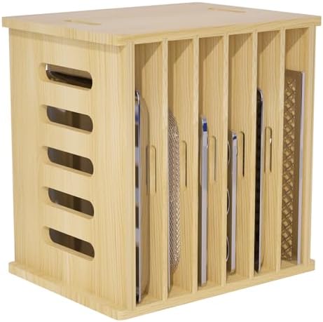 7 Tier Wooden Tray Dividers for Cabinets by Exttlliy