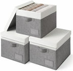 GRANNY SAYS Storage Bins with Lids, Decorative Storage Boxes with Lids by GRANNYSAYS