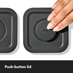 OXO Good Grips 3-Piece POP Container Set — Matte Black - Image 5