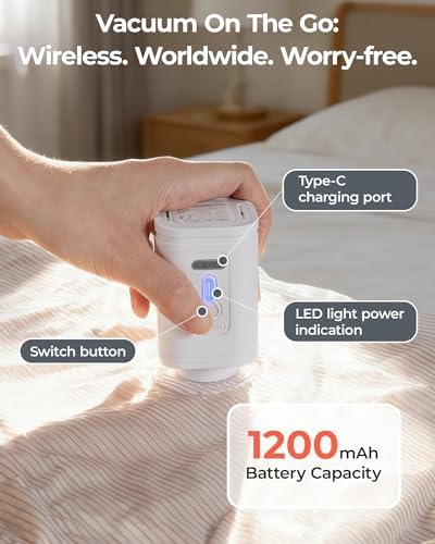 BAGSMART Travel Vacuum Bags with Rechargeable Electric Pump, 15PC Kit - Image 2