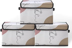 Stackable Clothes Storage Bins with Lids 3 Pack. by BestSellers