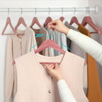 TOPIA HANGER 30-Pack American Red Cedar Wooden Hangers, Clothes Hangers for Closet, Wood Coat Hanger with Smooth Cut Notches, 360° Swivel Hook, Non-Slip Pants Bar-CT54C30 - Image 5