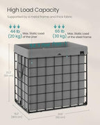 SONGMICS Laundry Hamper, Collapsible, 34.3 Gal. (130L) - Image 5