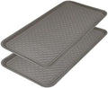 Finorder Boot & Shoe Trays, 2 Pack, 30" x 15" x 1.2", Gray by Yourfinalorder