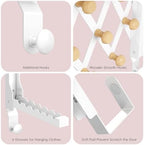 BAKON Over The Door Hanger Folding Clothes Drying Rack for Hanging Clothes - Image 4