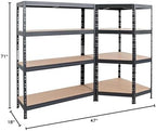 AR Shelving Garage Series Metal Corner Shelf, 24in., 500-Lb. Capacity per Level - Image 3