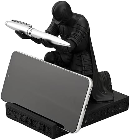 Windbreaker Soldier Knight Pen Holder Personalized Desk Accessory Black - Image 2