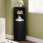 Hzuaneri Corner Cabinet, Small Bathroom Corner Cabinet with Doors by Hzuaneri