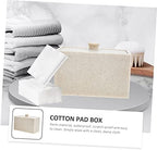 MAGICLULU Cotton Swabs Holder with Detachable Divider Compartment Makeup Organizer for Cotton Pads and Swabs Easy to Clean Dustproof Storage for Countertop and Bathroom Use - Image 6