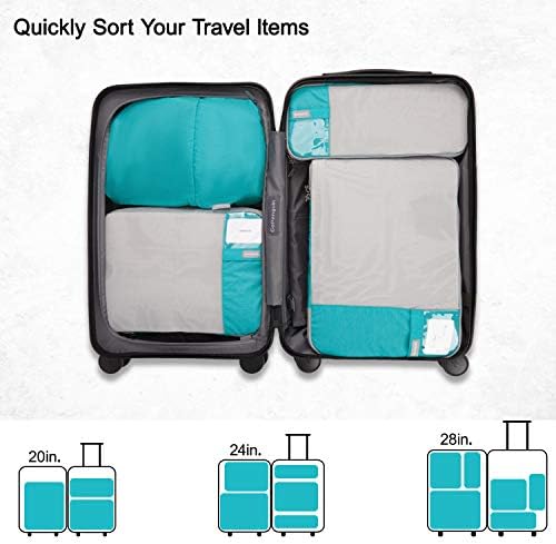 BAGSMART Compression Packing Cubes for Travel Essentials - Image 3