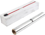 ChicWrap Carrara Marble Aluminum Foil Dispenser - Includes 12"x30' roll by ChicWrap