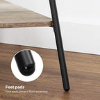 VASAGLE Coat Rack Freestanding, Hall Tree with 2 Shelves - Image 6