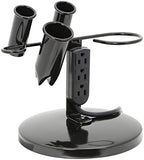 Saloniture Tabletop Blow Dryer & Hair Iron Holder - Salon Appliance Stand w/ 3 Outlets by Saloniture