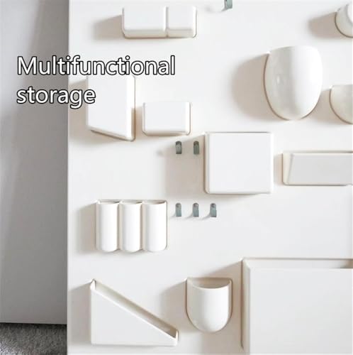 Cute Small Item Wall Storage, Desktop Multi-Grid Storage Board, Creative Wall Decoration, Space-Saving Solution, Suitable for Bedroom, Living Room, Entrance - Image 3