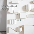 Cute Small Item Wall Storage, Desktop Multi-Grid Storage Board, Creative Wall Decoration, Space-Saving Solution, Suitable for Bedroom, Living Room, Entrance - Image 3