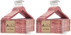 Amber Home 60 Pack Cedar Coat Hangers, Wooden Suit Hangers by AmberHome