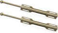 12" Valet Rod for Closet Pull Out (2 Pack, Antique Brass) by FIRJOY