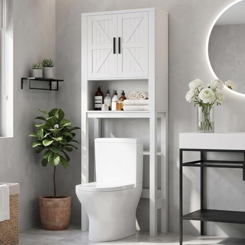 Garvee Over The Toilet Storage Cabinet with Adjustable Shelf by Garvee