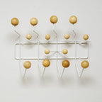 Mod Made Mid Century Modern Bubble Wall Mounted Coat Rack, Natural - Image 4